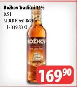 Partner Maloobchodní síť Božkov Tradiční 35% nabídka