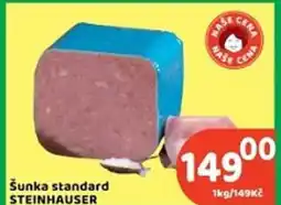 Brněnka Šunka standard STEINHAUSER nabídka