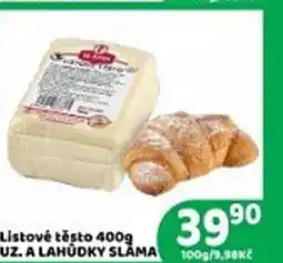 Brněnka Listové těsto UZ. A LAHŮDKY SLAMA nabídka