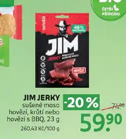 Rossmann Jim jerky nabídka