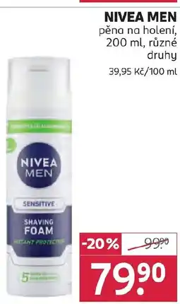 Rossmann Nivea men nabídka
