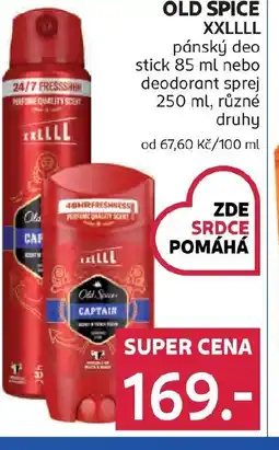 Rossmann Old spice xxllll nabídka