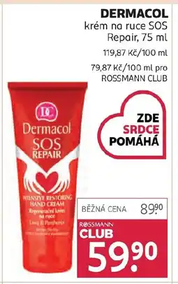 Rossmann Dermacol nabídka