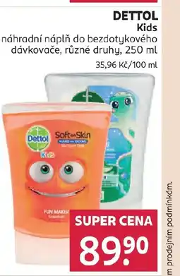 Rossmann Dettol kids nabídka