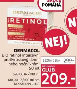 Rossmann Dermacol nabídka