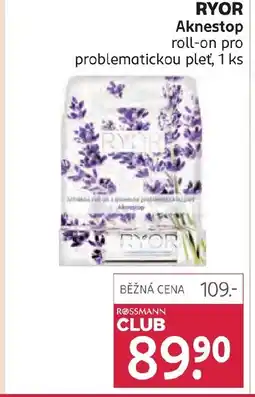 Rossmann Ryor aknestop nabídka