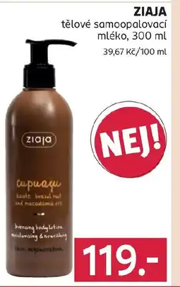 Rossmann Ziaja nabídka