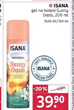 Rossmann Isana nabídka