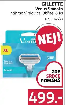 Rossmann Gillette venus smooth nabídka