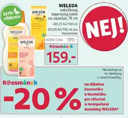 Rossmann Weleda nabídka
