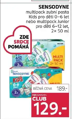 Rossmann Sensodyne nabídka
