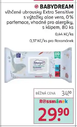 Rossmann Babydream nabídka