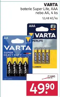 Rossmann Varta nabídka