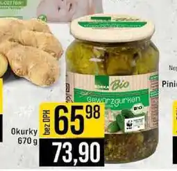 Jip EDEKA Bio Okurky 670 g nabídka