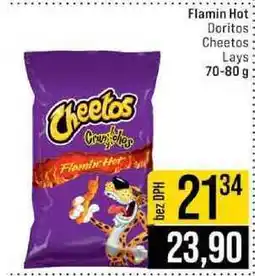 Jip Doritos / Cheetos / Lays Flamin Hot 70 - 80 g nabídka
