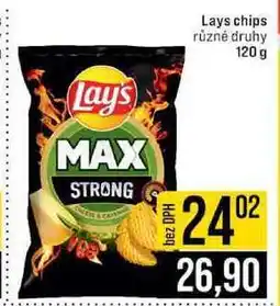 Jip Lay´s chips 120 g nabídka
