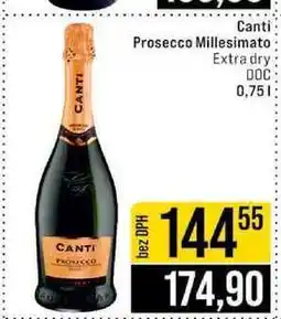 Jip Canti Prosecco Millesimato Extra dry DOC 0,75 l nabídka
