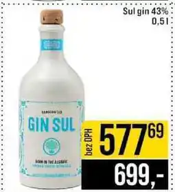 Jip Sul gin 43% 0,5 l nabídka