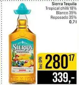 Jip Sierra Tequila 0,7 l nabídka
