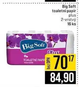 Jip Big Soft Plus toaletní papír 2-vrstvý 16 ks nabídka