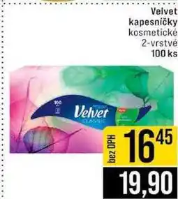 Jip Velvet kapesníčky kosmetické 2-vrstvé 100 ks nabídka
