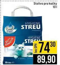 Jip Gut & Günstig Stelivo pro kočky 10 l nabídka