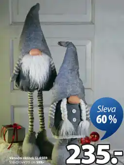 JYSK Vánoční skřítek glaser nabídka