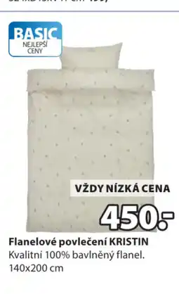 JYSK Flanelové povlečení kristin nabídka