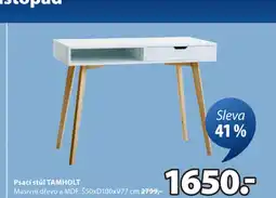 JYSK Psací stůl tamholt nabídka
