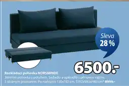 JYSK Rozkládací pohovka norsminde nabídka