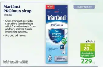 Marťánci PROimun sirup