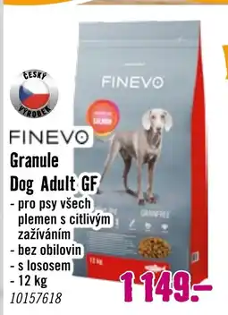 Hornbach FINEVO Granule Dog Adult GF nabídka