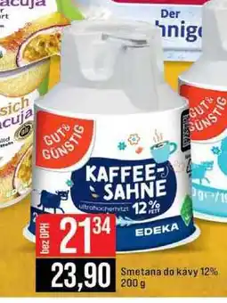 Jip GUT & GÜNSTIG Smetana do kávy 12% 200 g nabídka