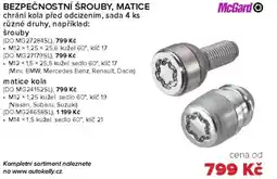 Auto Kelly MCGARD Bezpečnostní šrouby, matice nabídka