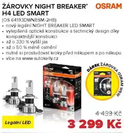 Auto Kelly OSRAM Žárovky night breaker nabídka