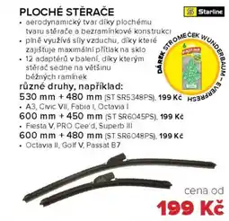 Auto Kelly STARLINE Ploché stěrače nabídka