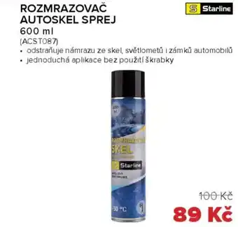 Auto Kelly STARLINE Rozmrazovač autoskel sprej nabídka