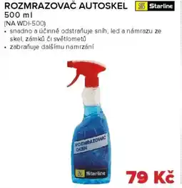 Auto Kelly STARLINE Rozmrazovač autoskel nabídka