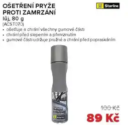 Auto Kelly STARLINE Ošetření pryže proti zamrzání nabídka
