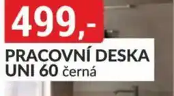 Baumax Pracovní deska uni 60 černá nabídka