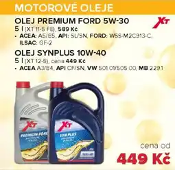 Auto Kelly XT Olej premium ford 5w-30 nabídka