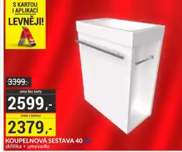 Baumax Koupelnová sestava 40 nabídka