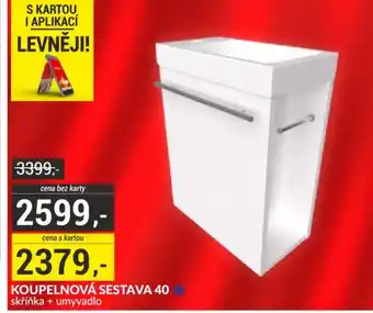Baumax Koupelnová sestava 40 nabídka