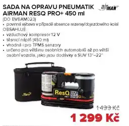 Auto Kelly Sada na opravu pneumatik airman™ airman resq pro+ nabídka