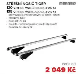 Auto Kelly MENABO Střešní nosič tiger nabídka