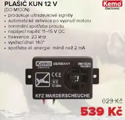 Auto Kelly KEMO Plašič kun 12 v (do m100n) nabídka