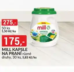 Baumax Mill kapsle na praní nabídka