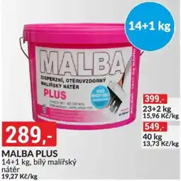 Baumax Malba plus, bílý malířský nátěr nabídka