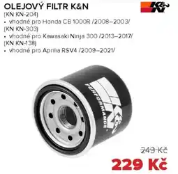 Auto Kelly Olejový filtr k&n nabídka