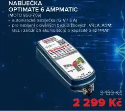 Auto Kelly Nabíječka optimate 6 ampmatic nabídka